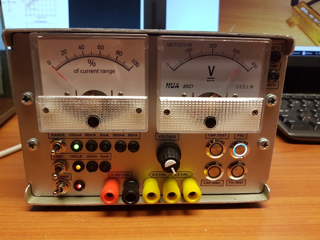 DIY capacitor leakage tester  + high voltage PSU, part 1: design and&nbsp;build